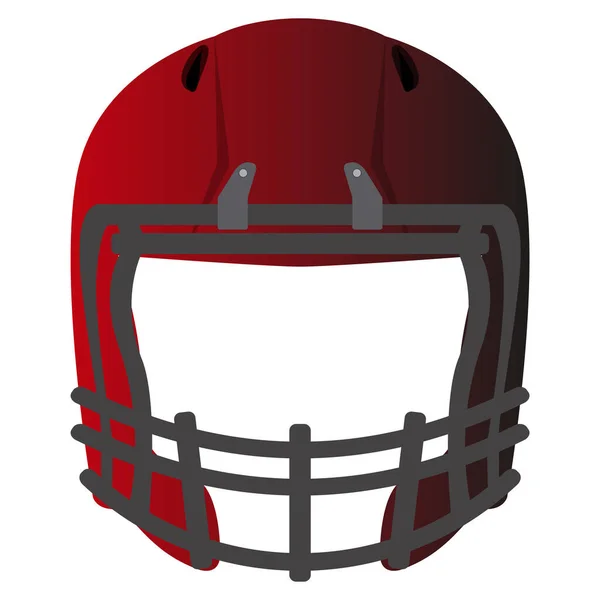 美国足球头盔 — 图库矢量图片