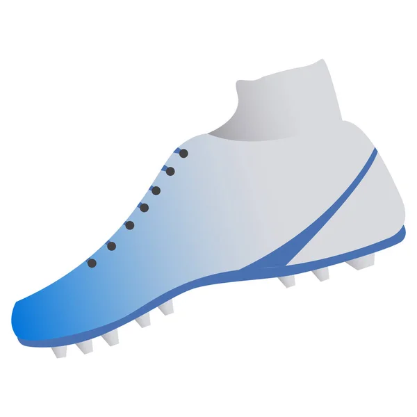 Zapato de fútbol americano — Vector de stock