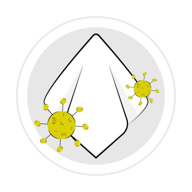 Virüs mendil simgesi