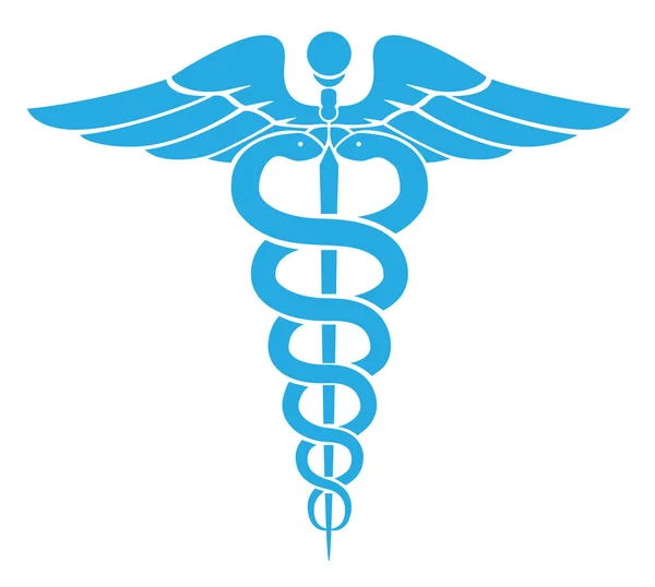 Caduceus medical symbol — Stock Vector