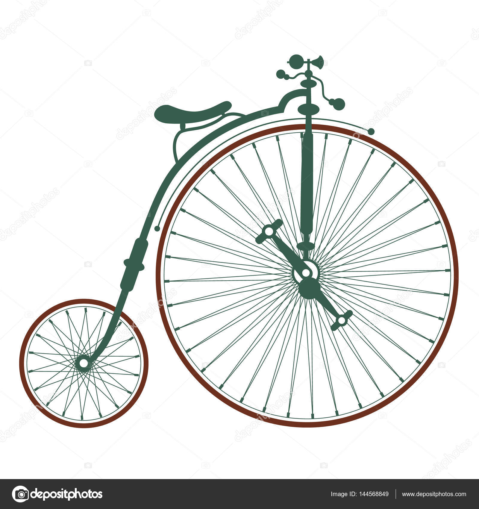 old large wheel bicycle