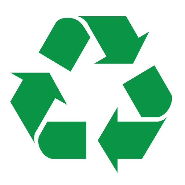 Reciclar logo en vector — Vector de stock