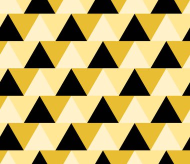 minimal geometrik sarı ve siyah vektörsüz desen
