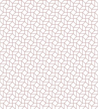 Pembe tonlarda üçgenleri olan asgari vektör ızgarası pürüzsüz desen