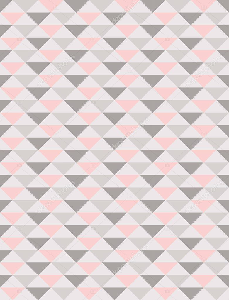 minimal pink and grey vector seamless pattern