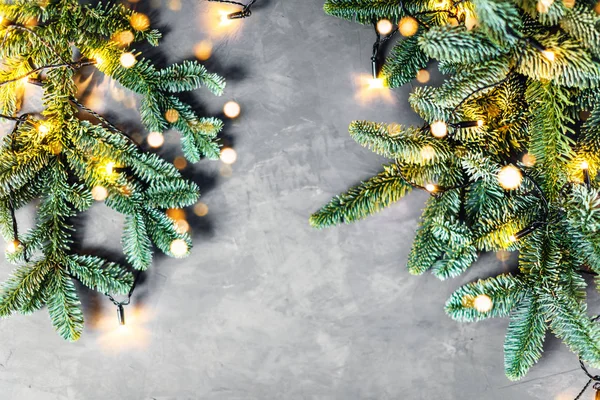 Imagen de Navidad con luces . — Foto de Stock