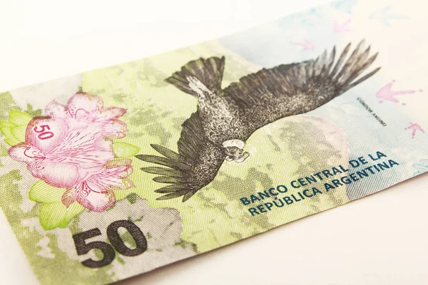 Argentinska Pengar Argentinsk Valuta — Stockfoto