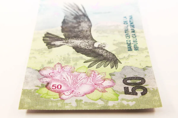 Argentine Money Currency Argentine — Stock Photo, Image