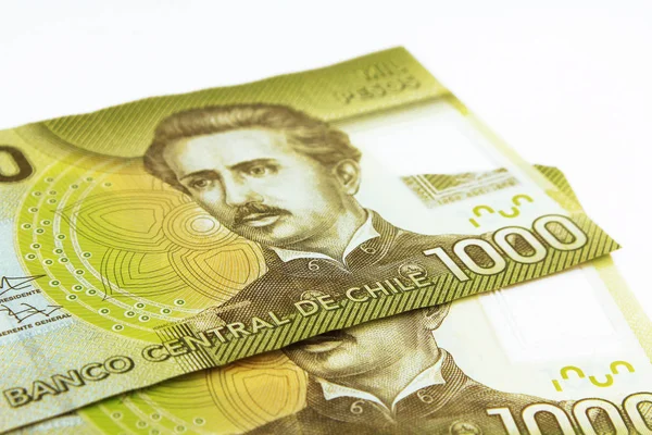 Chile Money Currency Chile Pesos — Stockfoto