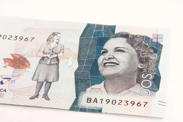 Kolumbia Pénz Kolumbia Pénzneme Pesos — Stock Fotó