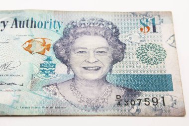 Cayman Adaları dolar banknotu, Cayman Adaları 'nın ulusal para birimi, Cayman Adaları Para İdaresi' nin bir doları.