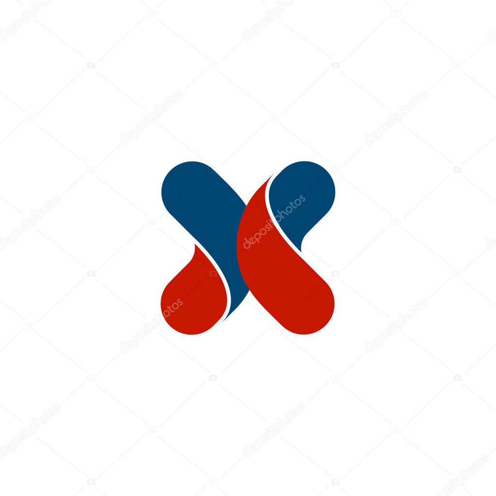 Isolated abstract colorful cross logo. Human silhouette logotype. Medical icon. Religious sign. Healthcare symbol. Hospital,clinic, doctor emblem. Vector illustration