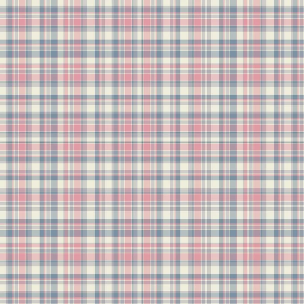 Checkered fabric tartan textile. Vector seamless pattern. — Stock Vector