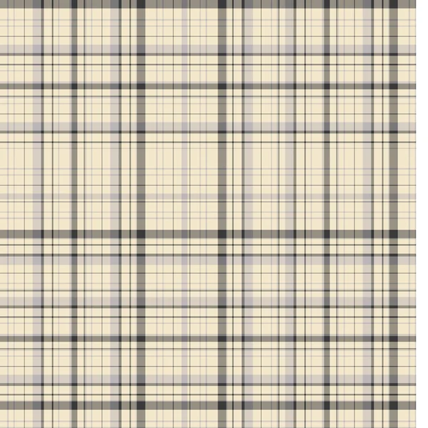 Checkered fabric tartan textile. Vector vintage seamless pattern. — Stock Vector