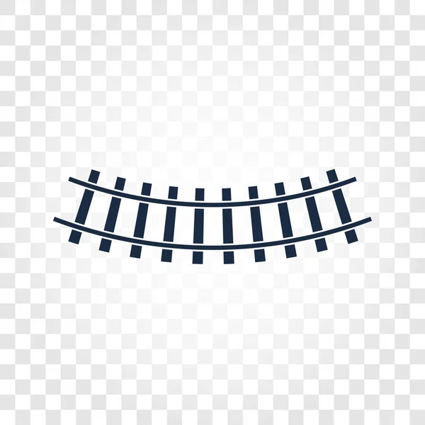 鉄道トップ ビュー分離レールはしご市松模様のグラデーションの背景の要素ベクトル イラスト — ストックベクタ