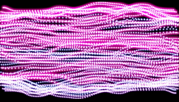 Γιρλάντες Beaded ελαφρά κλάδους που λάμπει με διαφορετικά χρώματα, τα στοιχεία του εορταστική διακόσμηση. Αφηρημένη φουτουριστικό διάνυσμα φόντο. ESP εικονογράφηση 2d. — Διανυσματικό Αρχείο