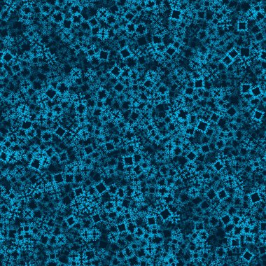 Kar tanesi desen - kar tanesi vektör desen. Her kar tanesi kolay düzenleme için tek tek gruplandırılmış.