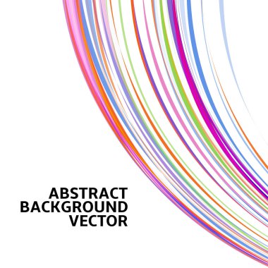 Doğrusal iplik, soyut beyaz vektör arka plan şablonu zemin alan Tasarım afiş, el ilanları, için şaşırtıcı kapsar, sunumlar, kartvizit. Vektör çizim