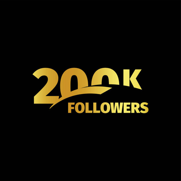 Стильный строгий дизайн, количество подписчиков в социальных сетях, юбилейный векторный набор иллюстраций. Коллекция логотипов моих последователей. Большой векторный набор золотых цифр и букв онлайн сообщества
