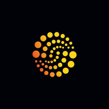 Soyut logo. Vektör logosu. Sarı logo. Çember logosu. Kimya logosu. En iyi logo. Baloncuk logosu. Balon logosu. Çocukların oyun logosu. Çocukların oyun logosu. Tıbbi logo. Renkli logo. Girdap logosu. Logo yükleniyor.