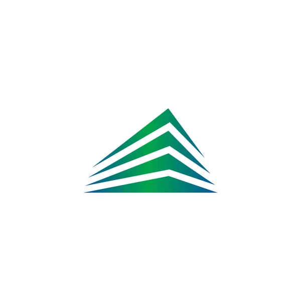 Logotipo imobiliário isolado. Ícone de cor de construção. Logotipo da agência de aluguer. Ícone de arquitetura. logotipo da agência de desenvolvimento de construção. Logotipo do bairro CIty . —  Vetores de Stock