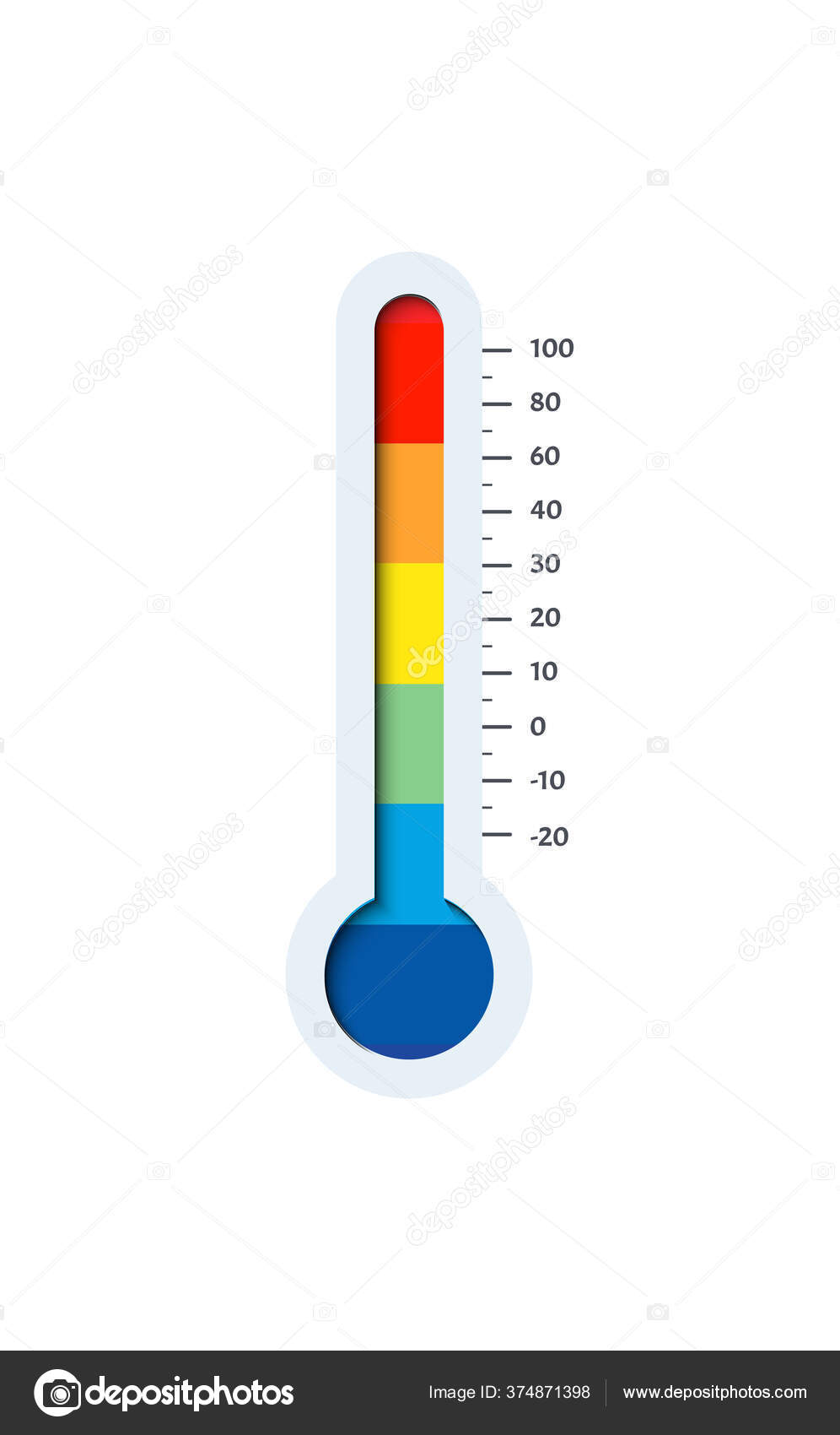 水银温度计标志。温度指示器标志类型。医疗诊断图标。天气预报应用程序的标志。摄氏度标度矢量图解。隔热测量符号. 图库矢量图©artyway  374871398