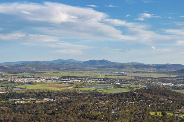 Blick auf Canberra City — Stockfoto