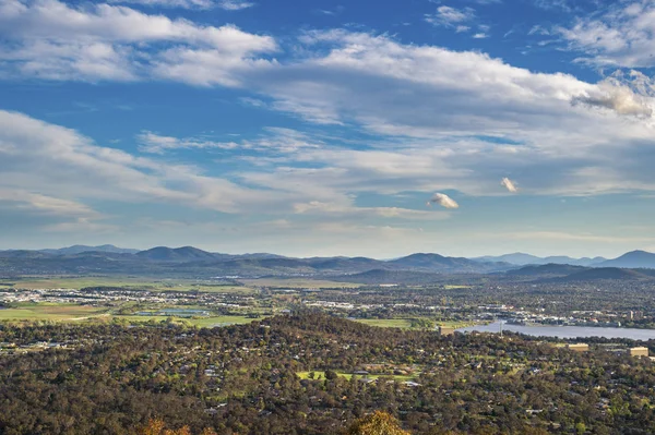 Blick auf Canberra City — Stockfoto