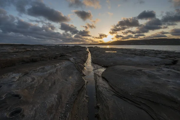 Bela costa no parque nacional Bouddi Perto de Sydney — Fotografia de Stock