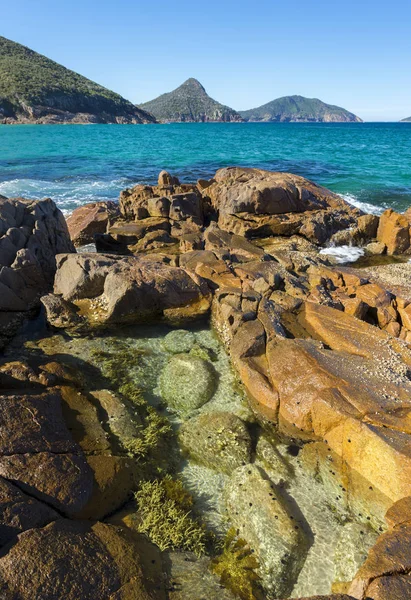 Schöner strand in zentralküste australiens — Stockfoto