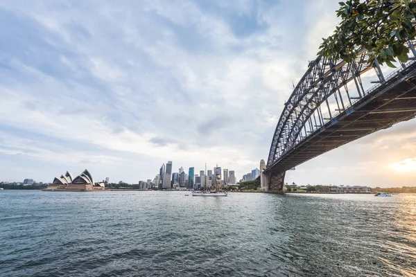 澳大利亚悉尼 Cbd 全景从比利大厦前一元 — 图库照片