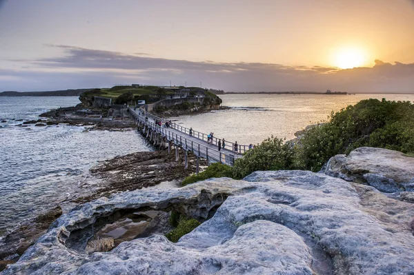 Coucher de soleil depuis La perouse à Sydney . — Photo