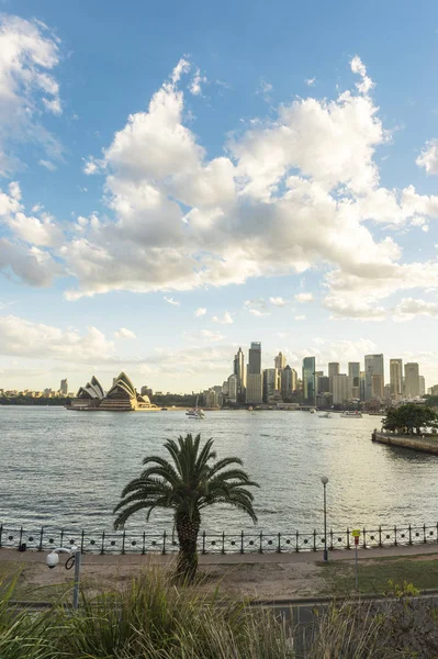 Austrália sydney CBD vista panorâmica — Fotografia de Stock