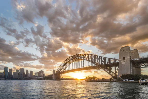 Austrálie sydney Cbd panoramatický pohled — Stock fotografie