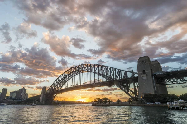 Australien sydney cbd panoramablick — Stockfoto