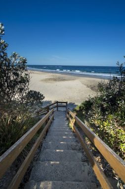 Plaj Kuzey Sydney mağara.