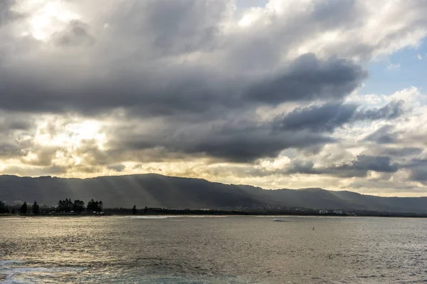 Pláž v Soiuth Wollongong Sydney — Stock fotografie