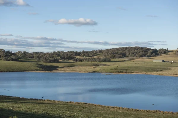 Widok na krajobraz Australia wsi — Zdjęcie stockowe