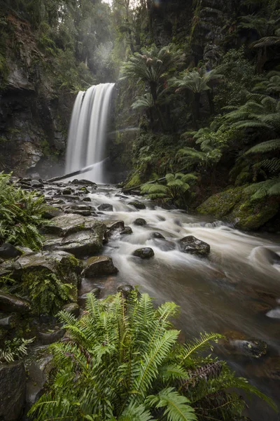 Hopetoun falls v velká Otway národní park — Stock fotografie