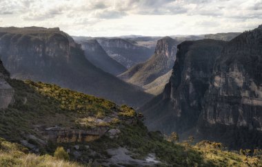 Avustralya, NSW 'deki Mavi Dağlar Ulusal Parkı.