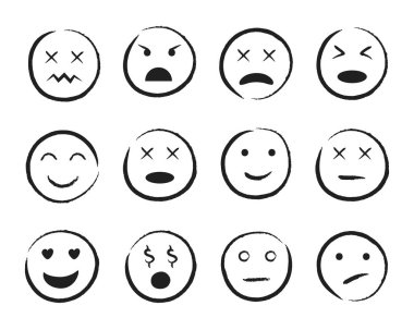 Emoji Face Grunge Smile Free Vector Eps Cdr Ai Svg Vector Illustration Graphic Art