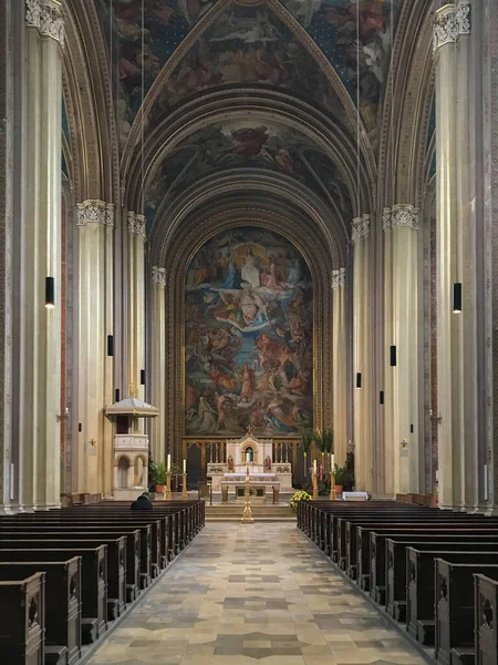 Katedral Münih Almanya Eski Kilise — Stok fotoğraf