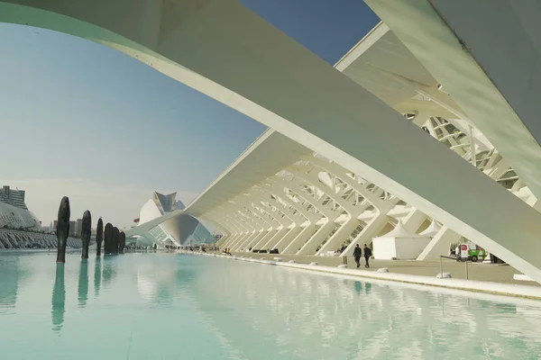 Museo Ciencia Príncipe Felipe Arquitectura Moderna Ciudad Las Artes Las —  Fotos de Stock