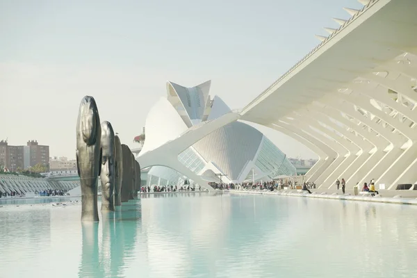 Museo Ciencia Príncipe Felipe Arquitectura Moderna Ciudad Las Artes Las — Foto de Stock