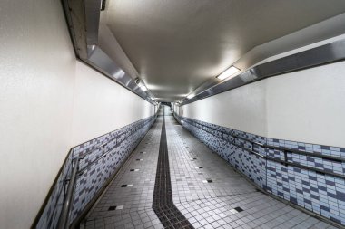 Kanazawa, Ishikawa, Japonya 'da 60. il yolunda yer alan bir yeraltı geçidi..