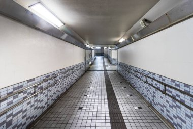 Kanazawa, Ishikawa, Japonya 'da 60. il yolunda yer alan bir yeraltı geçidi..