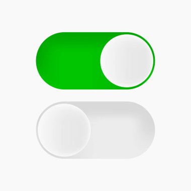 Gölgeli bir şekilde açma ve kapama düğmesi