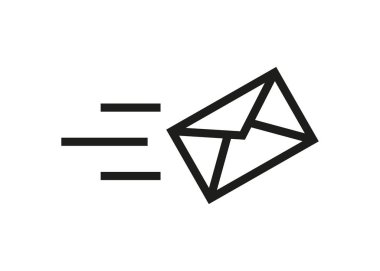 Web tasarımı için illüstrasyon, posta vektör simgesi, müşteri hizmetleri yardımı, vektör düz işareti