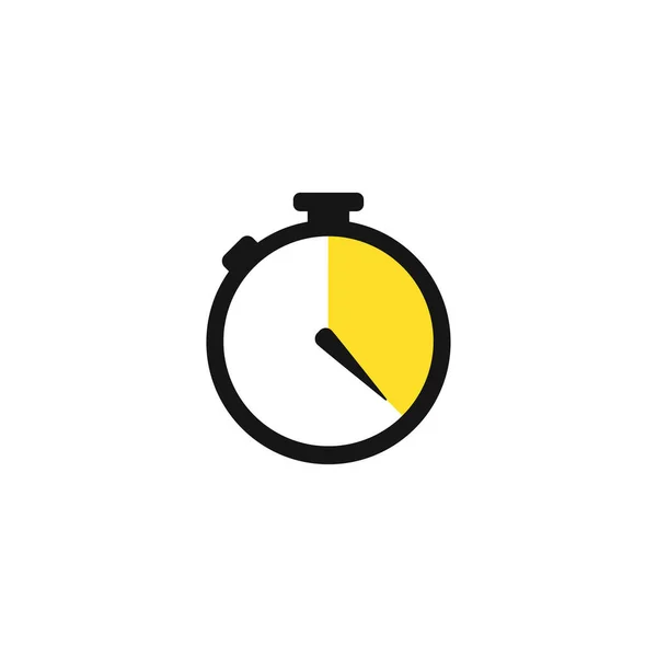 Reloj Icono Tiempo Vector Icono Reloj Dibujo Entrega Rápida Vector — Archivo Imágenes Vectoriales