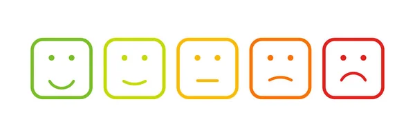 Ícone Emoções Para Design Conceito Caráter Plano Vetorial — Vetor de Stock